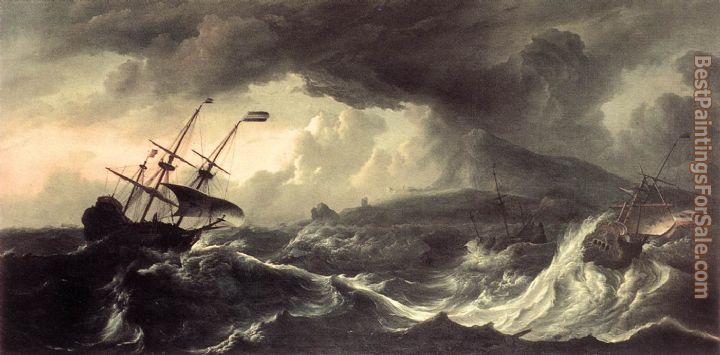Ludolf Backhuysen Paintings for sale